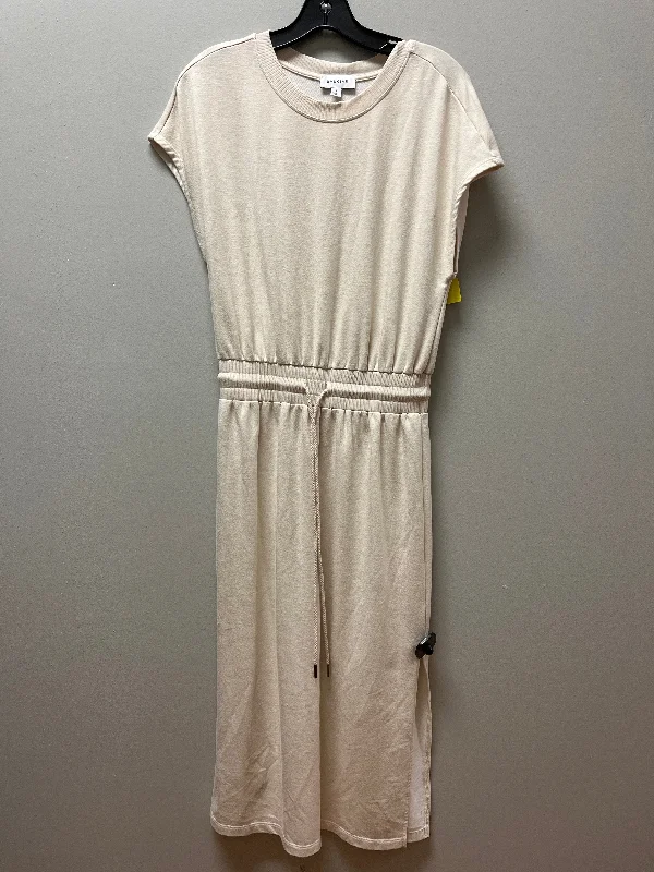 Dress Casual Maxi By Evereve In Tan, Size: S